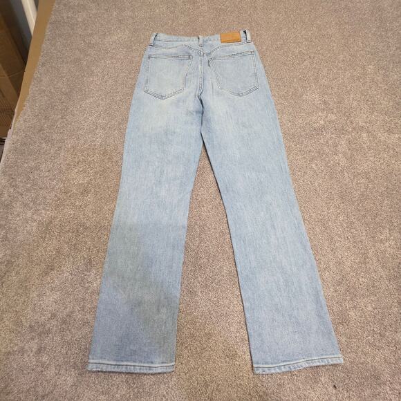 Retro Relaxed Denim Forum The Arlo High Rise Straight Casual Jeans 26 - Picture 1 of 16